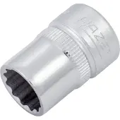 Hazet Dopsleutel 880AZ-7/16 · 3/8 inch (10 mm) vierkant hol · Buitentwaalfkant tractieprofiel · SW 7/16?