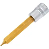 Hazet Dopsleutelbit 8803-1.6X10 · 3/8 inch (10 mm) vierkant hol · Sleufprofiel · SW 1,6 x 10 mm