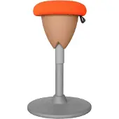 Euroseats Pisa Zit-sta-kruk Oranje 320 x 405 mm