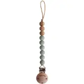 Mushie Fopspeenketting Sage 1 St Accessoires