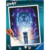 Ravensburger Lion Jojoesart edition - Schilderen op nummer voor volwassenen