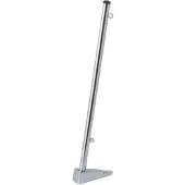 Talamex Flag Pole With Base Zilver 35 cm