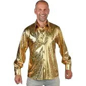 Coppens Hemd hologram goud | Maat S
