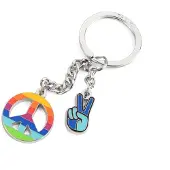 Troika sleutelhanger Peace