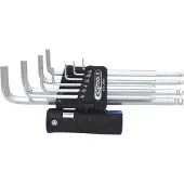 Ks Tools 9202450 Inbus Haakse schroevendraaierset 5/64 inch, 3/32 inch, 1/8 inch, 5/32 inch, 3/16 inch, 1/4 inch, 5/16 inch, 3/8 inch, 1/2 inch, 9/16 inch