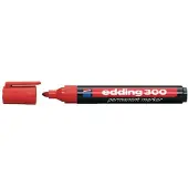 Edding Permanent marker 300, met ronde punt, 10 stuks, rood