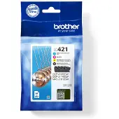 Brother Inktcartridge LC-421VAL 4-kleuren Multipack