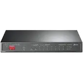 TP-LINK TL-SG1210MP Unmanaged Switch [9x Gigabit Ethernet, 8x PoE+, 123W, 2x GbE/SFP Combo].