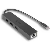 I-Tec USB-C Slim 3-Port HUB met Gigabit Ethernet Adapter