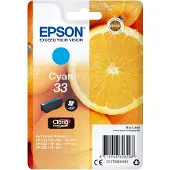 Epson 33 (C13T33424012) Inktcartridge Cyaan