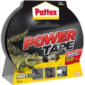 Pattex Adhésif super-puissant Power Tape de - 25 m - Noir