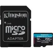 Kingston Canvas Go Plus 256GB microSDXC + SD Adapter