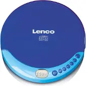 Lenco CD-011BU - Portable CD speler met oplaadfunctie - Blauw