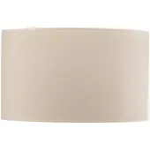Duolla Lampenkap Roller ecru katoen Ø50cm hoogte 30cm, crème / amber, Textiel / Stof / Zijde