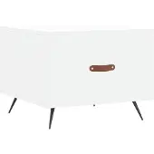vidaXL Salontafel 50x50x40 cm bewerkt hout wit