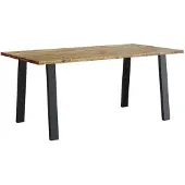 vidaXL Eettafel 150x90x75 cm massief acaciahout