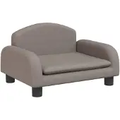 vidaXL Hondenmand 50x40x30 cm stof taupe