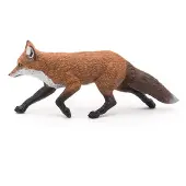 Papo Figurine Vos - - HET WILD LEVEN - Wit - Multicolor