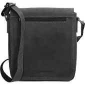 Hide & Stitches Messenger Bag Schoudertas Idaho Zwart