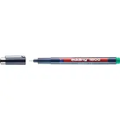 Edding Fineliner Extra Fijn Ronde punt - 0,25 mm Groen Waterbestendig