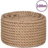 vidaXL Touw 100 m lang 16 mm dik jute