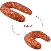 BabyMoov Borstvoedingskussen B.Love 2in1 - Terracotta Vegetal