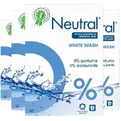 Neutral 4x Waspoeder Wit 18 Wasbeurten 1,187 Kg