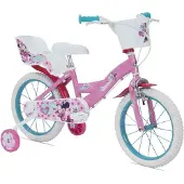 Disney Kindermotorfiets 16 inch, caliperremmen, met Minnie Mouse-licentie