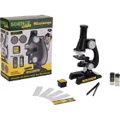 John Toy 29662 - Microscoop 100x 200x 450x - Inclusief accessoires