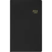 Brepols Breform Seta dagagenda met uurindeling 2027 zwart (1 dag per pagina) 6-talig
