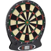 vidaXL Dartbord elektrisch met darts polypropeen zwart