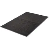 2Heat polypropeen deurmat droogloopmat antraciet 40x60cm, stevig en slijtvast kunststof, anti-slip
