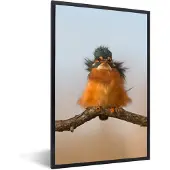 PosterMonkey Fotolijst incl. Poster - Against wind - 40x60 cm - Posterlijst