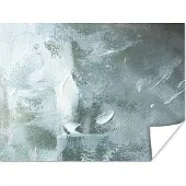 PosterMonkey Poster Acrylverf - Structuren - Abstract - 160x120 cm XXL