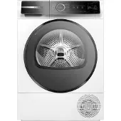 Bosch WQB245B40 Warmtepompdroger, Serie 8, 9 kg, AutoDry, Sensitive Drying, Wit – Energieklasse B (Duits paneel)