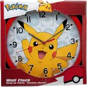 Pokémon wandklok Pikachu 25 cm