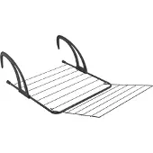 Tomado - Seram - Droogrek Hangend - 7 meter drooglengte - Hangdroogrek - Verstelbare Armen - Matzwart