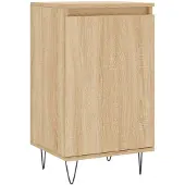 vidaXL Dressoir 40x35x70 cm bewerkt hout sonoma eikenkleurig
