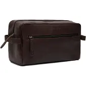 The Chesterfield Brand Chesterfield Cyprus Waxed Pull Up Toilettas - Bruin