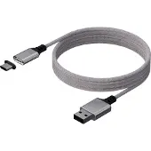 Konix 3328170282123, 3 m, USB A, USB C, Wit