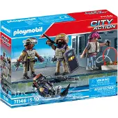 Playmobil City Action 71146 Equipe forces spéciales avec bandit
