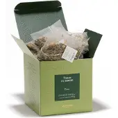 Dammann Frères - Tisane Du Berger 25 cristal zakjes - Kruidenthee melange met munt - zonder theïne - composteerbare theebuiltjes