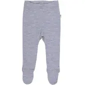 Joha - Kid's Leggings with Foot - Merino-ondergoed 100, purper