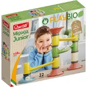 Quercetti Knikkerbaan - Migoga Junior PlayBio - 22 Onderdelen - - - OneSize - Knikkerbanen