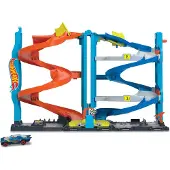 Hot Wheels City Transformerende Racetoren - Racebaan
