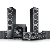 Teufel THEATER 500 Surround "5.1-Set" Home cinema Zwart
