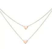 Victorious Dames Ketting Rose goud – Hart – 40 t/m 45 CM