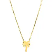 Victorious Dames Ketting Goud – Palmboom – 42 t/m 47 CM