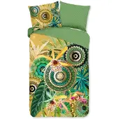 Hip dekbedovertrek Yissa multi - 100% katoen-satijn - 200 x 220 cm