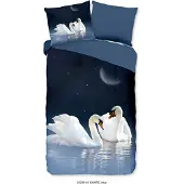 Pure Dekbedovertrek Micropercal Share - blue 140x200/220cm
